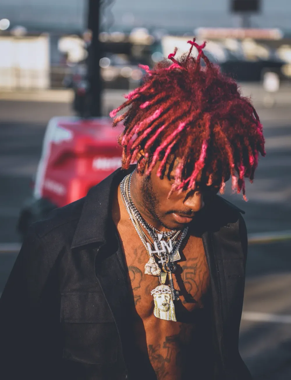 Lil Uzi Vert chain photograph
