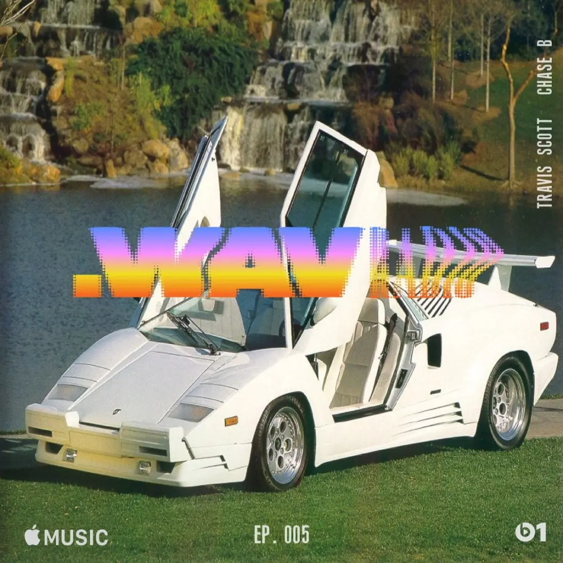 Travis Scott, .wav radio, photographed by Sean Garschi